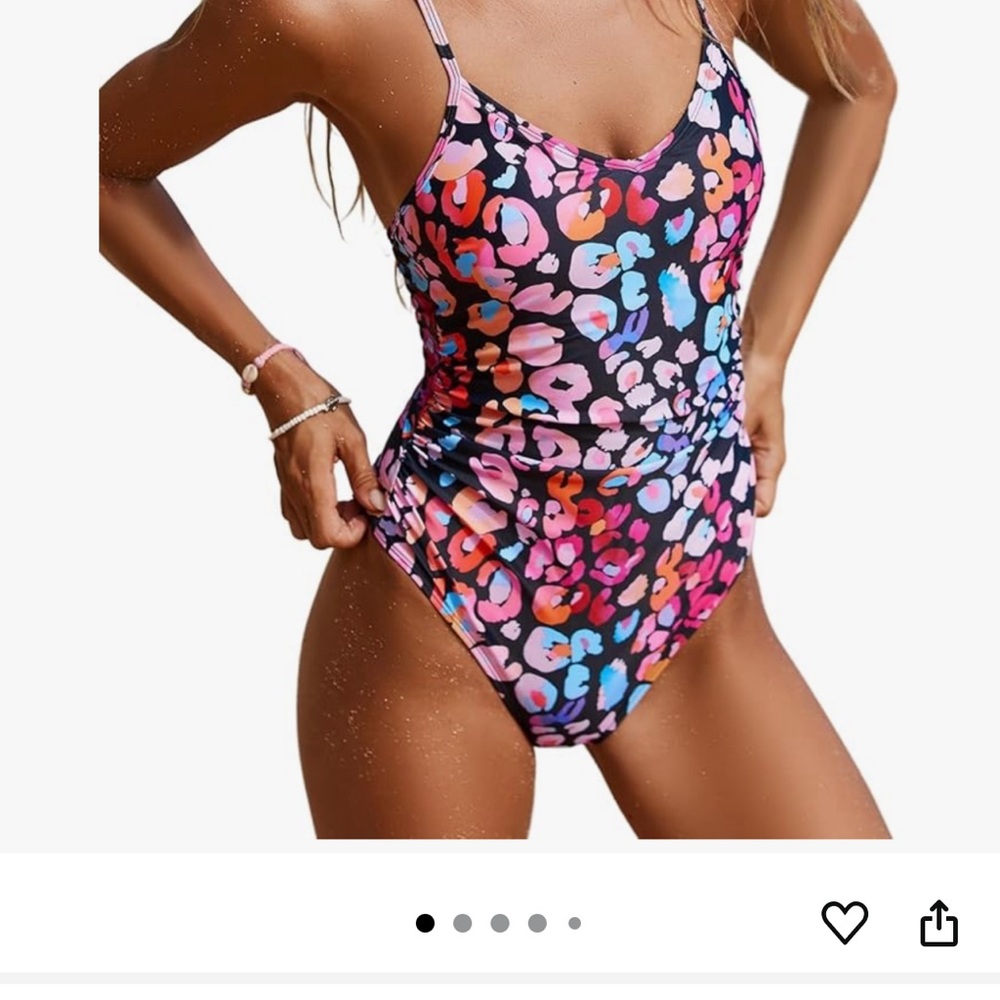 Cupshe Vibrant Multicolor Kids One Piece